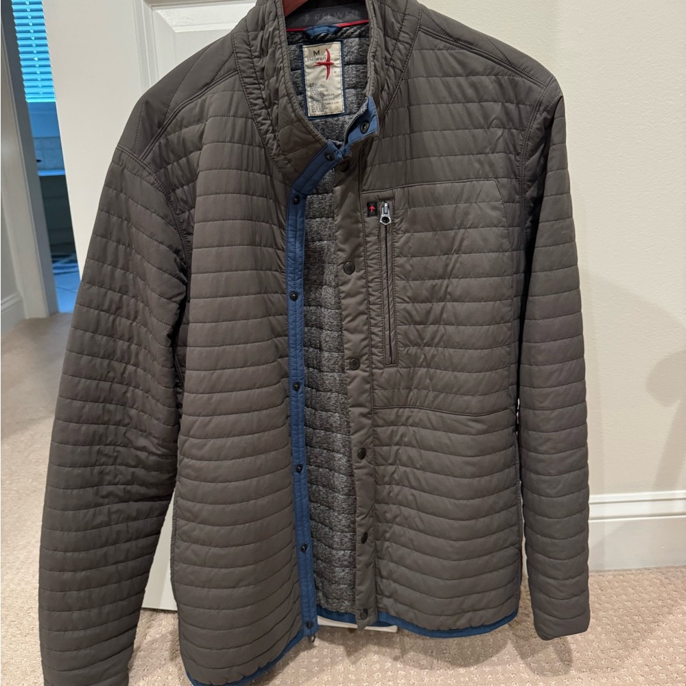 Relwen Windzip Jacket, Charcoal Loden